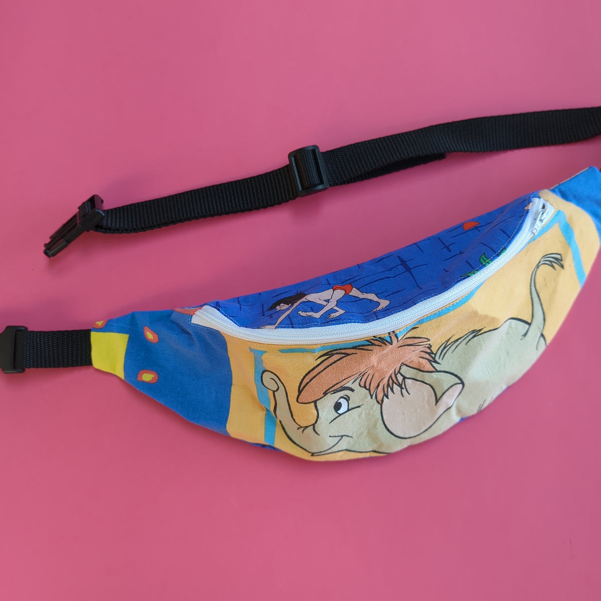 Reworked Duvet Cover bumbag.