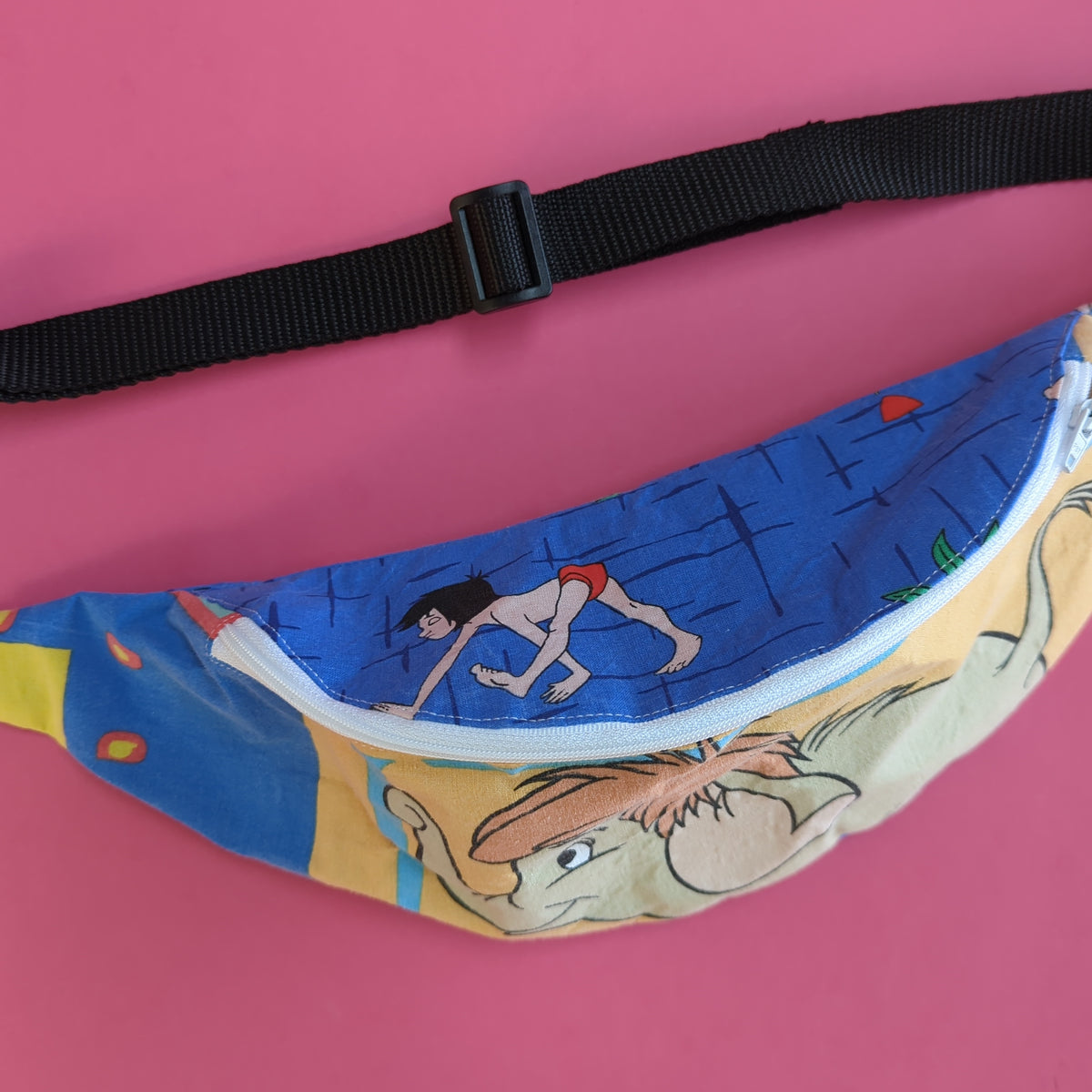 Reworked Duvet Cover bumbag.