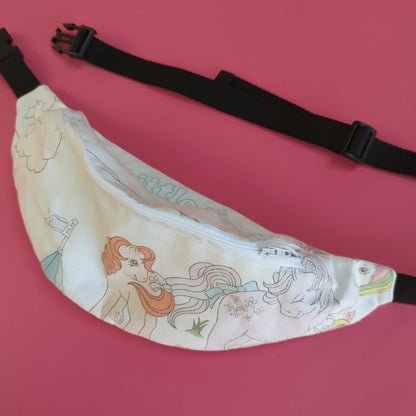 Reworked Duvet Cover bumbag.