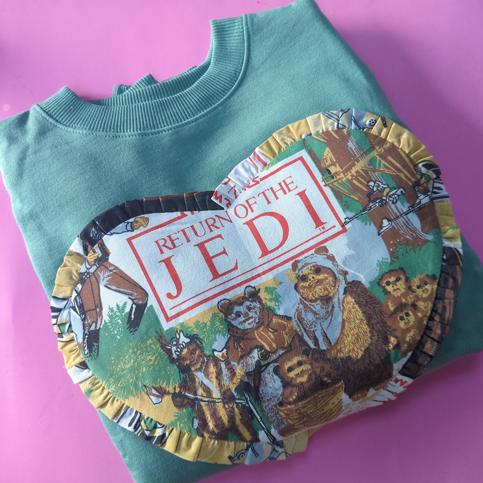 Reworked duvet jumper Size S