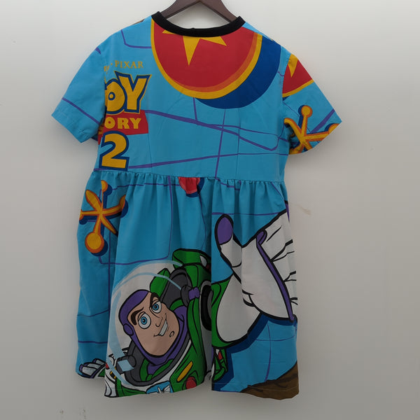 Dress made with Reworked Duvet Cover Size 14 "BGTOY"