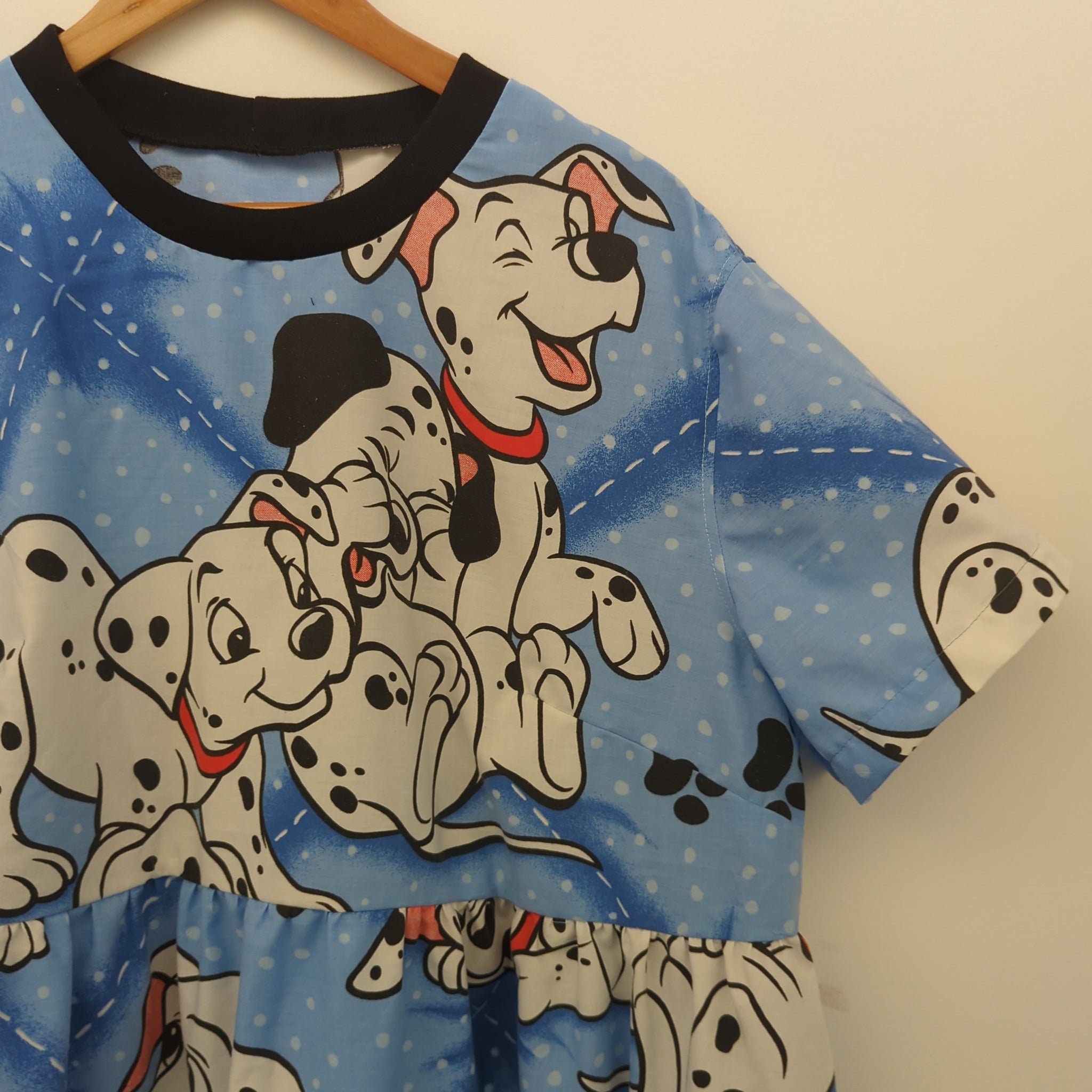 Dress made with Reworked Duvet Cover Size 18 "DLMN"