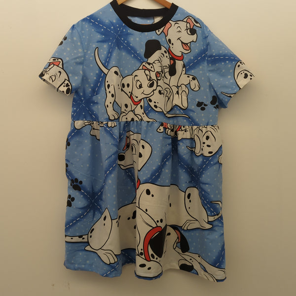 Dress made with Reworked Duvet Cover Size 18 "DLMN"