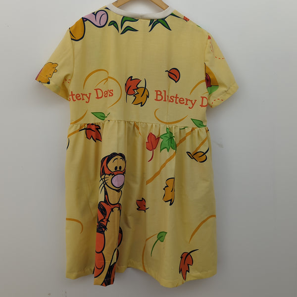 Dress made with Reworked Duvet Cover Size 14