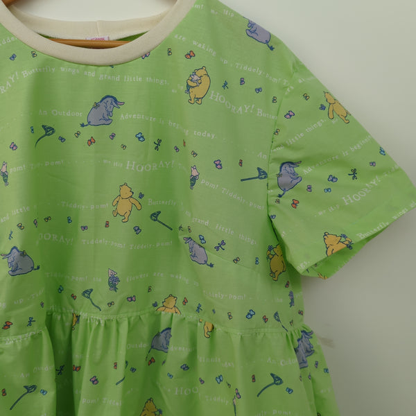 Dress made with Reworked Duvet Cover Size 20