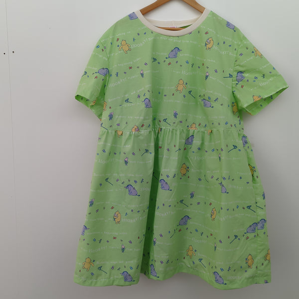 Dress made with Reworked Duvet Cover Size 20