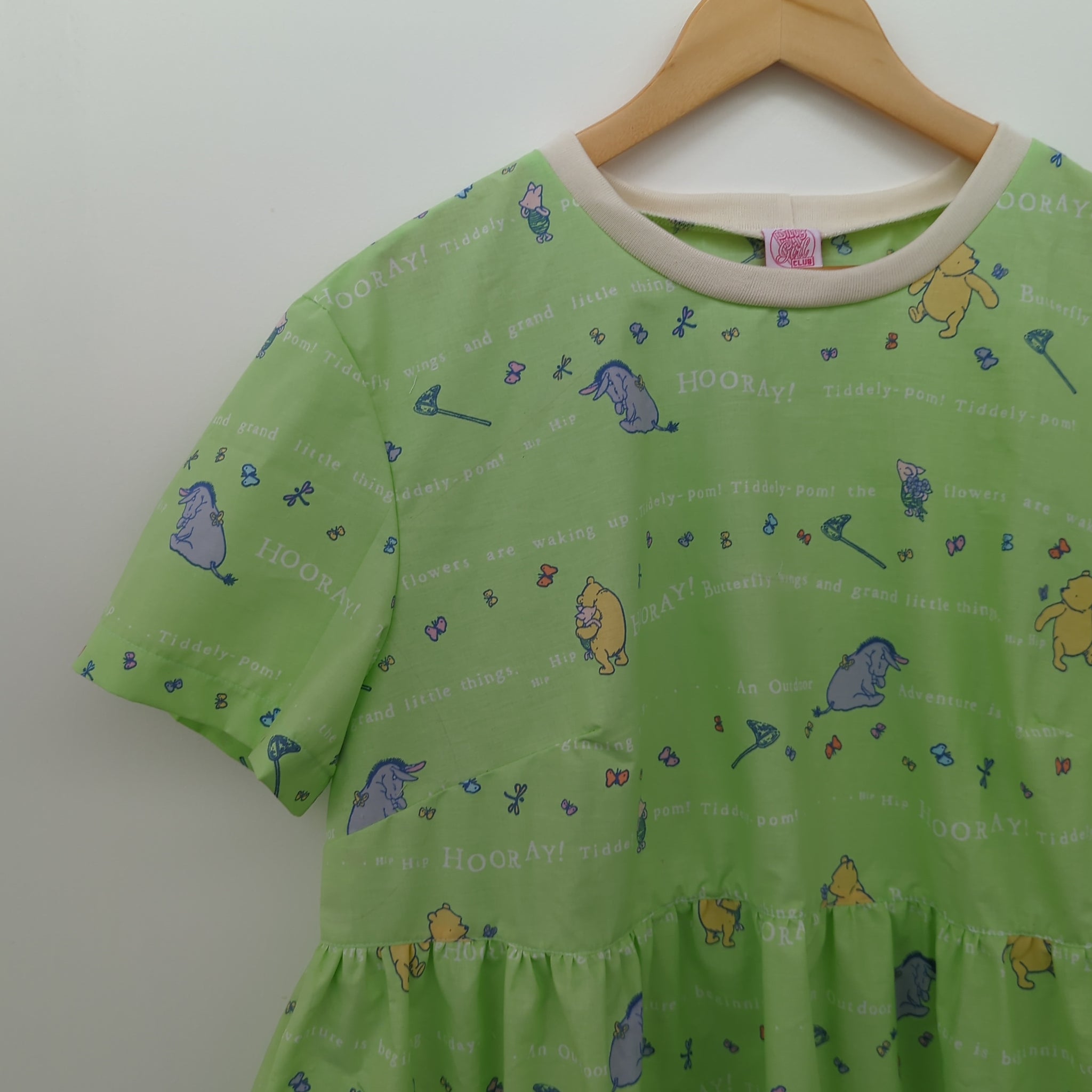 Dress made with Reworked Duvet Cover Size 14/16