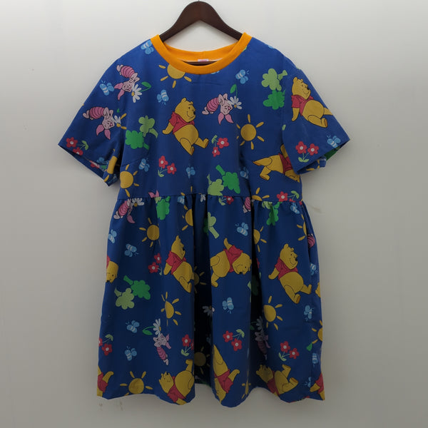 Dress made with Reworked Duvet Cover Size 20