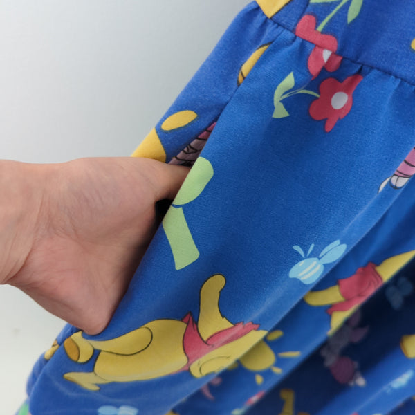 Dress made with Reworked Duvet Cover Size 20