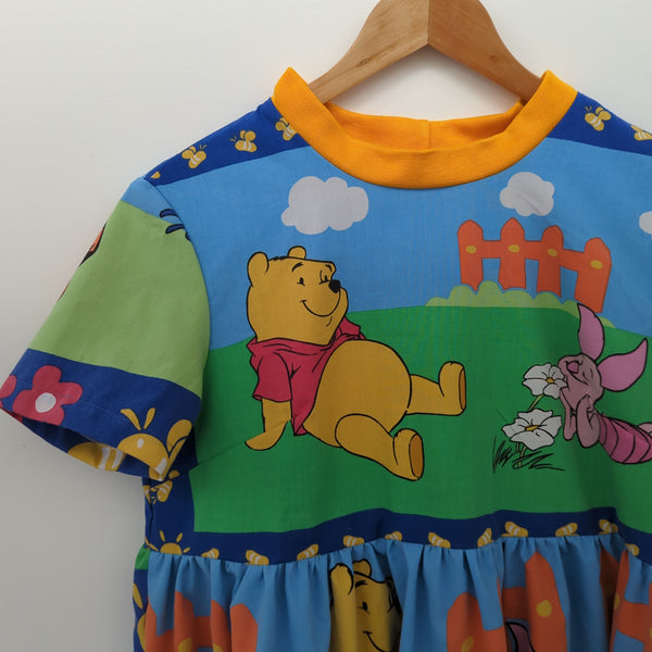 Dress made with Reworked Duvet Cover Size 8