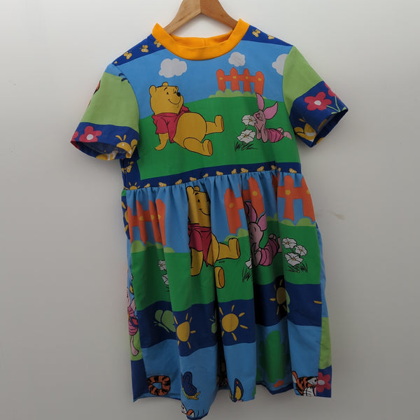 Dress made with Reworked Duvet Cover Size 8