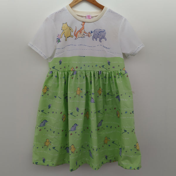 Dress made with Reworked Duvet Cover Size 8