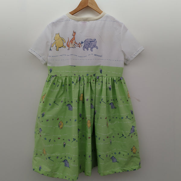 Dress made with Reworked Duvet Cover Size 8