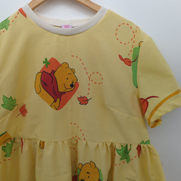 Dress made with Reworked Duvet Cover Size 16