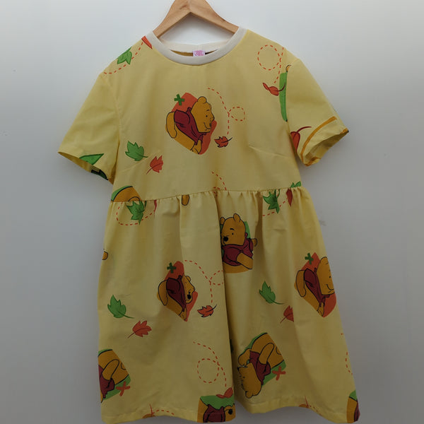 Dress made with Reworked Duvet Cover Size 16