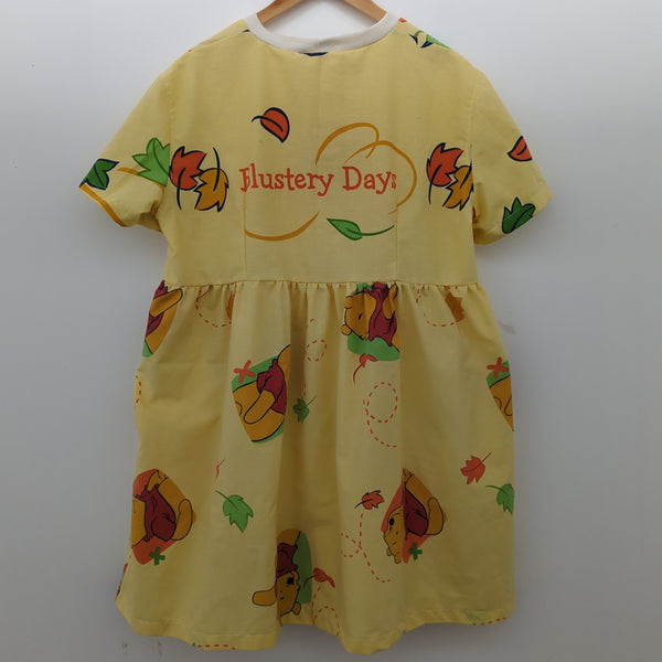 Dress made with Reworked Duvet Cover Size 16