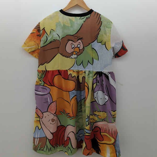 Dress made with Reworked Duvet Cover Size 12/14