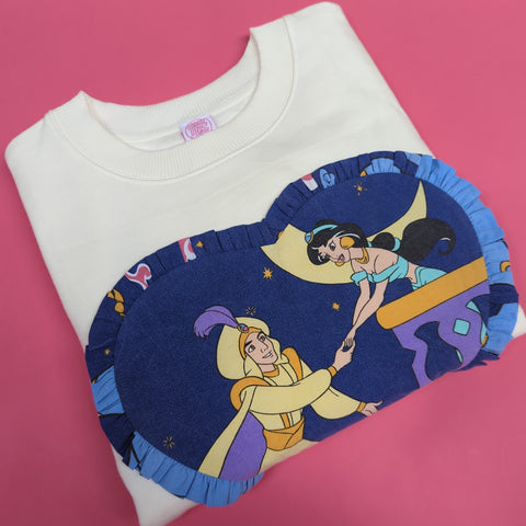 Reworked duvet jumper - Size XL