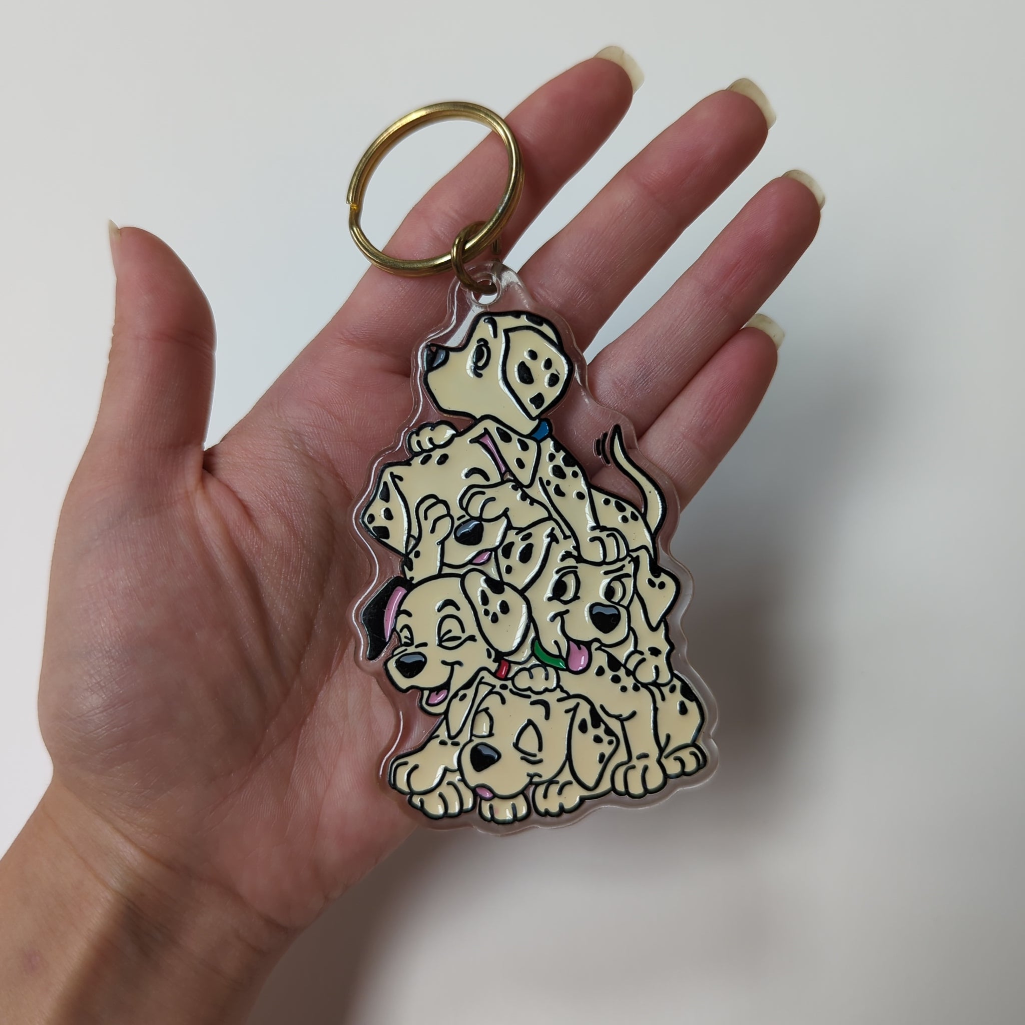 Vtg Disney Keyring