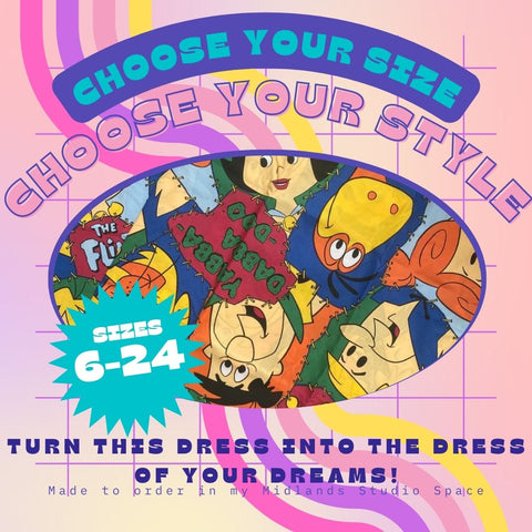 Reworked Duvet Cover Dress - Choose Your Size + Style