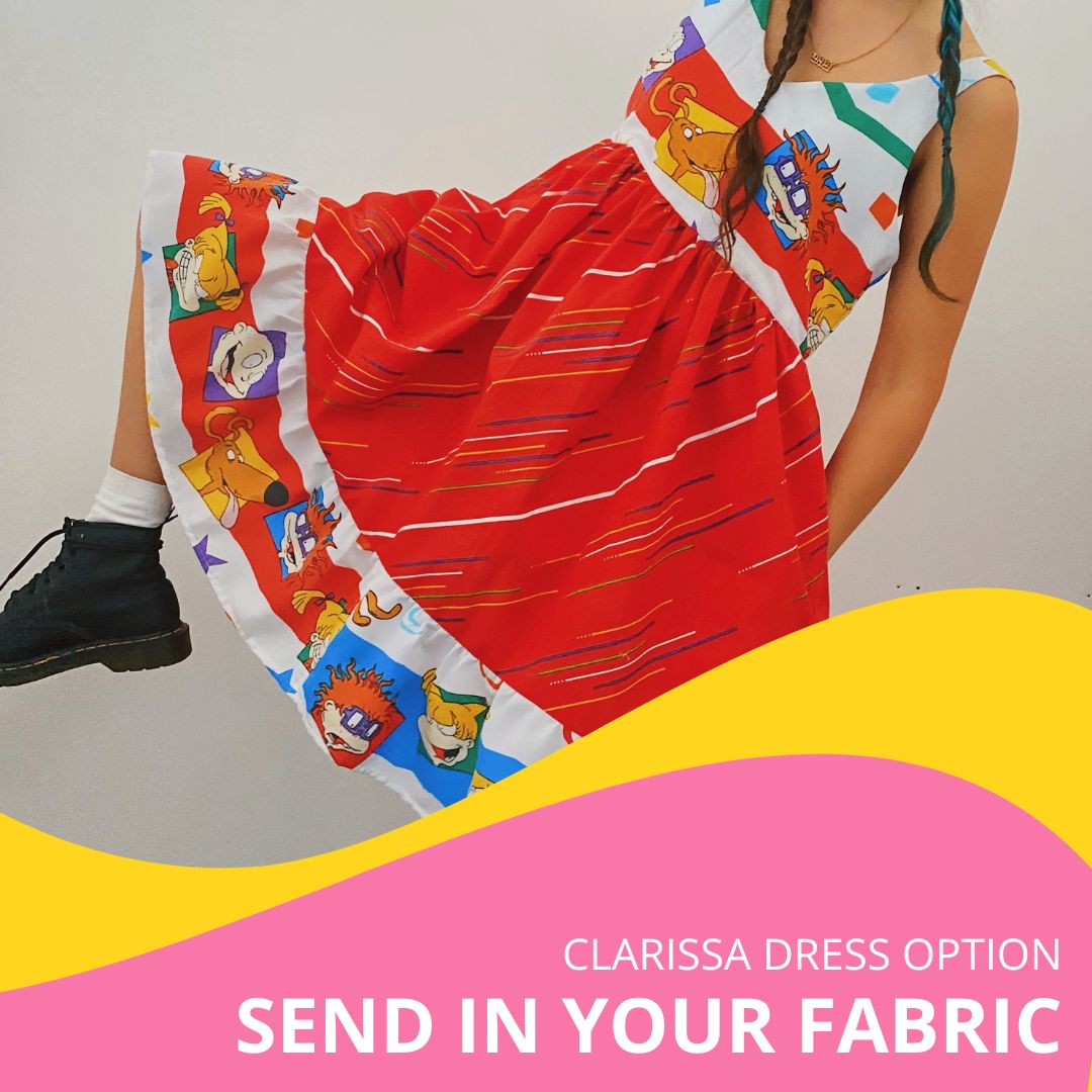 Send In Your Duvet Cover- Choose Your Size - CLARISSA DRESS