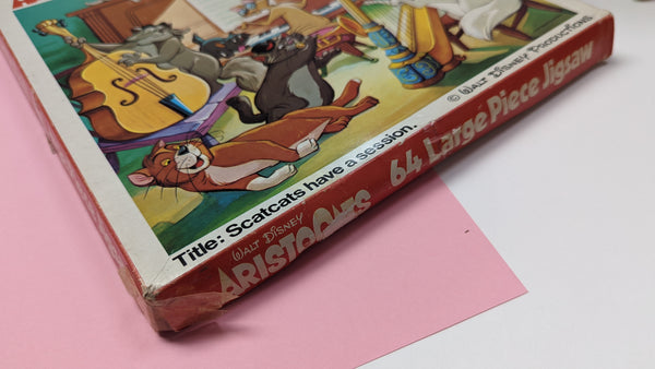 Vtg Aristocats Jigsaw Puzzle