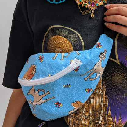 Reworked Duvet Cover bumbag.