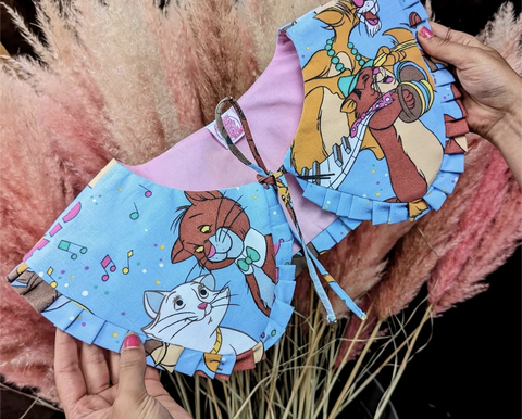 Majorly cute kitsch faux collar