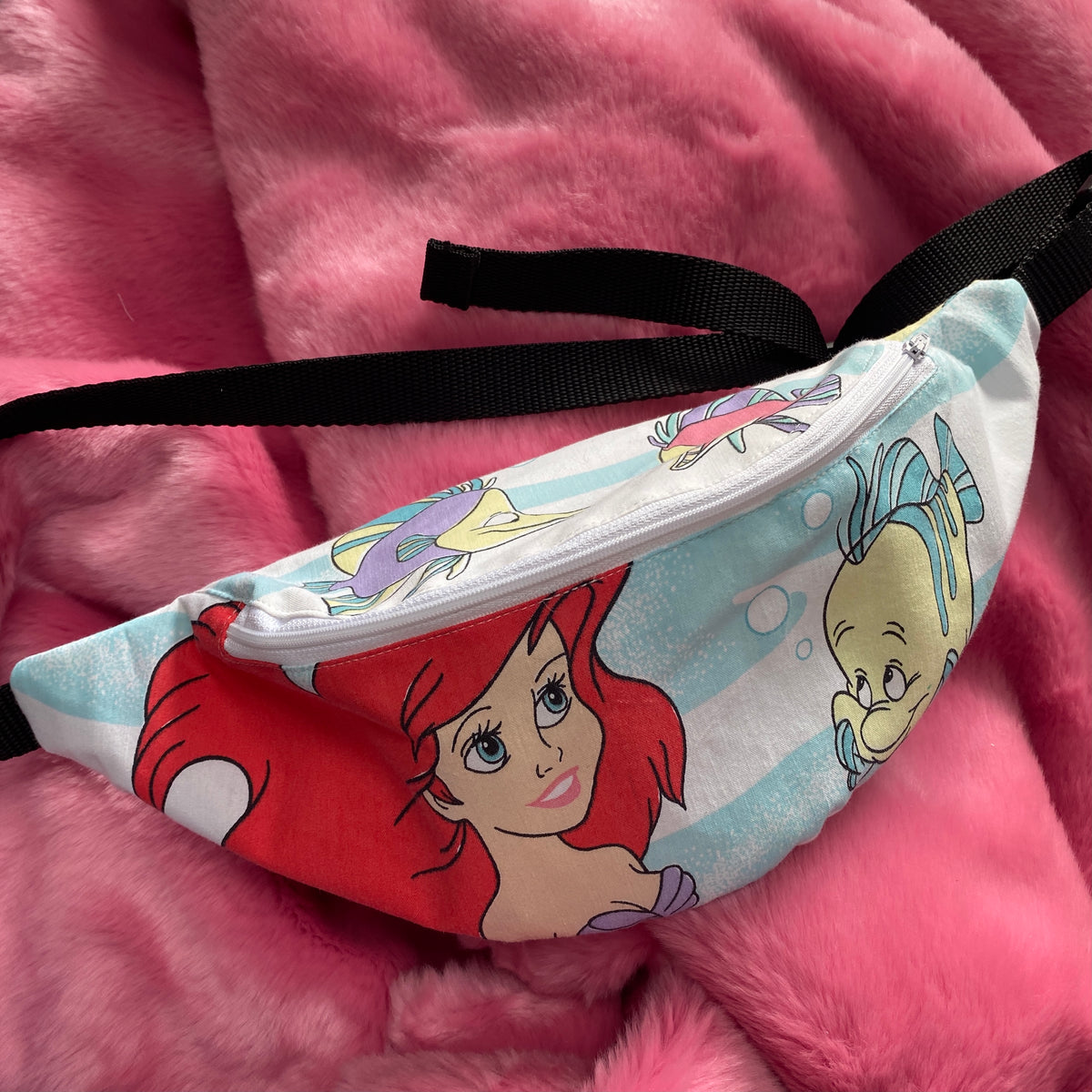 90's Bumbag / Fanny pack made from duvet covers (02)