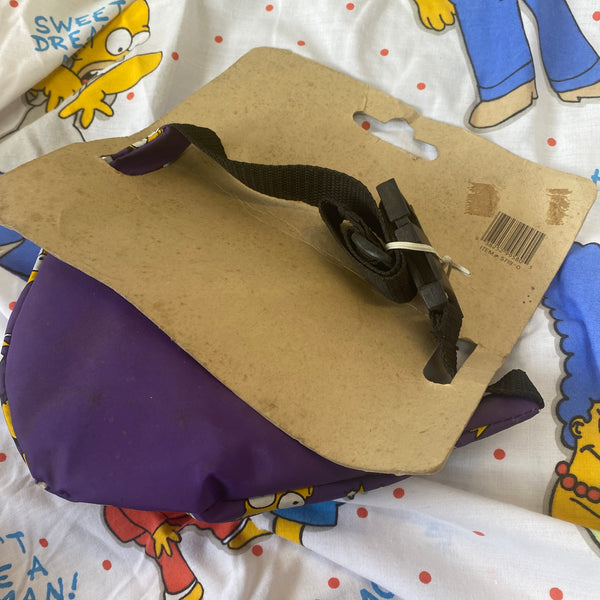 Simpsons Kids Bumbag 1990 New on card Vtg