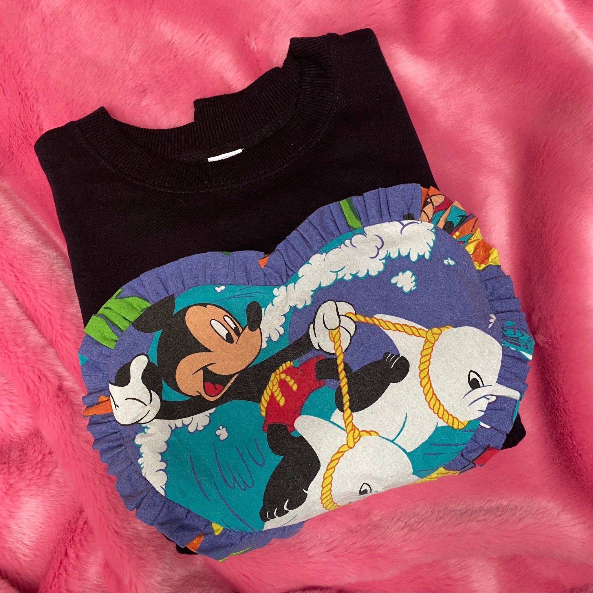 Reworked duvet jumper Size L