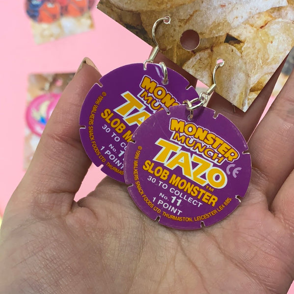 TAZO EARRINGS -Monster Munch