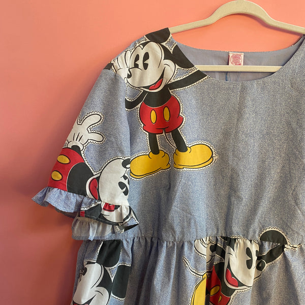 Reworked Duvet Cover Dress - Size 20/22