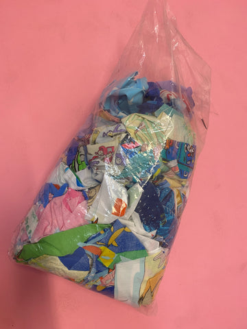 Mixed back of scraps