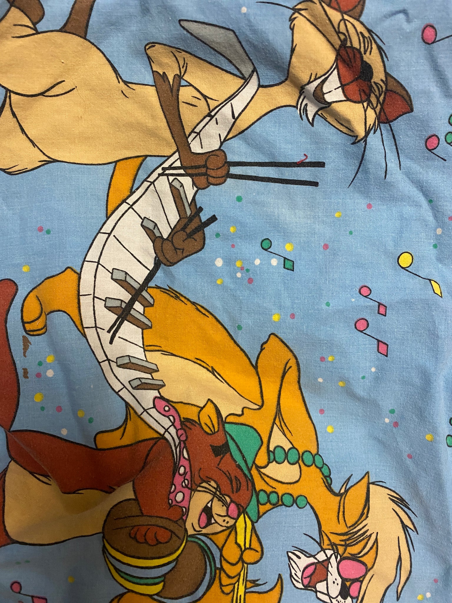 Custom Reworked Heart Duvet Jumper In This Fabric