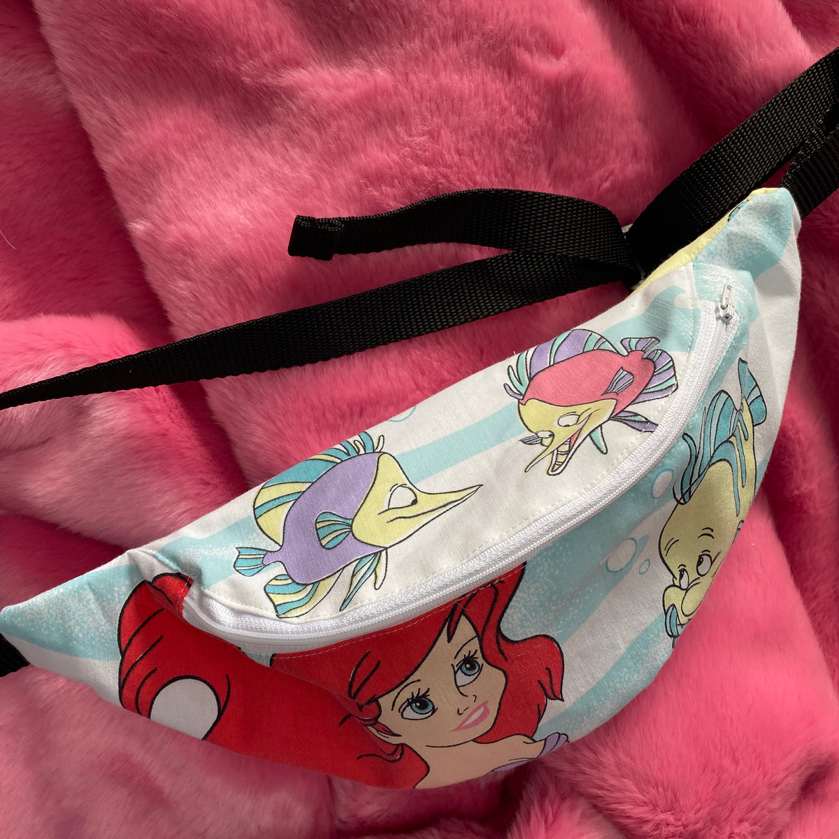 90's Bumbag / Fanny pack made from duvet covers (02)