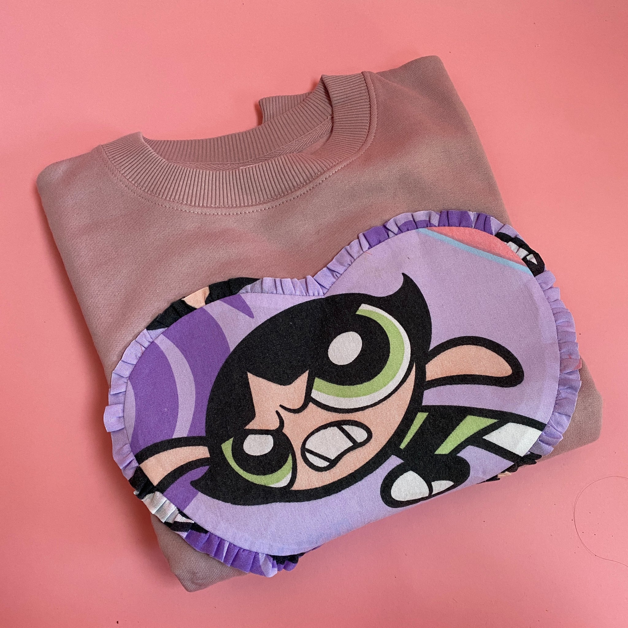 Reworked duvet jumper - Size Large