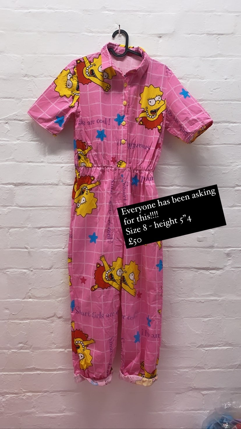 Size 8 boiler suit sample
