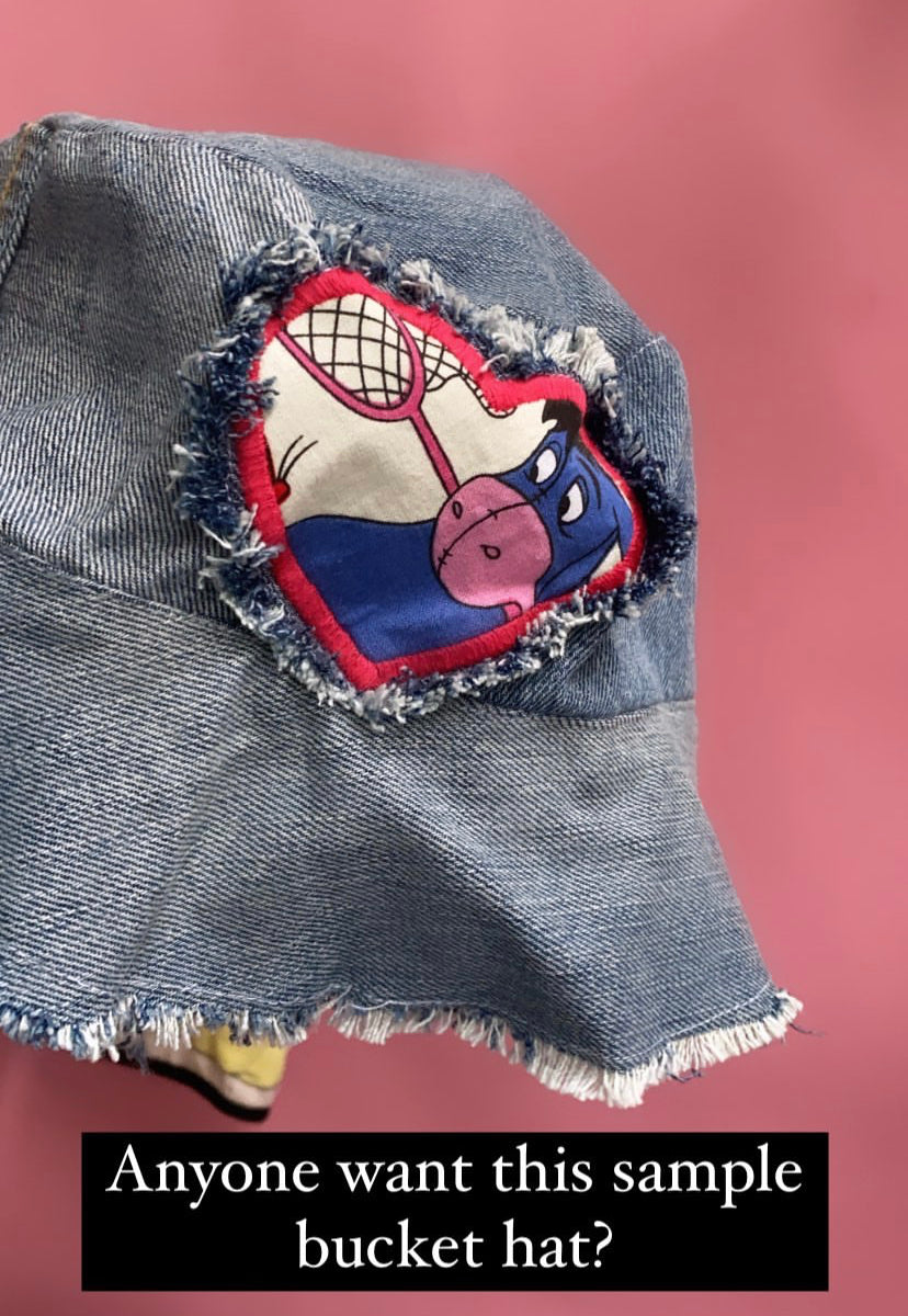 Sample bucket hat