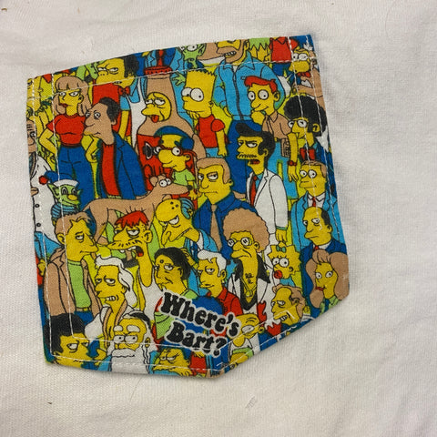 Custom Pocket Tee - Choose Your Size + Colour for this Pocket