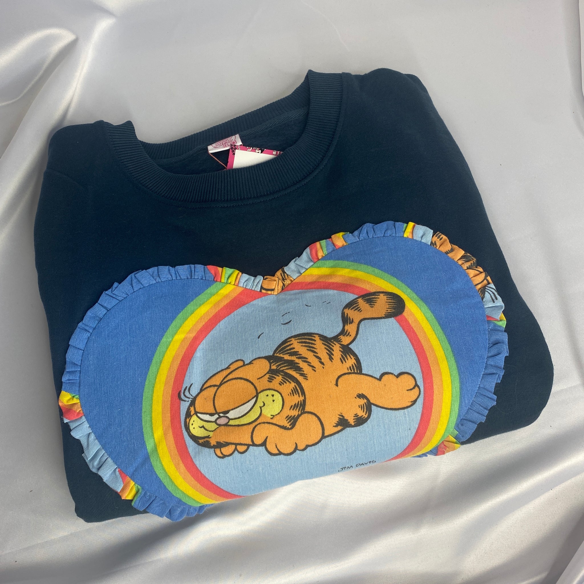 Reworked duvet jumper - Size XL