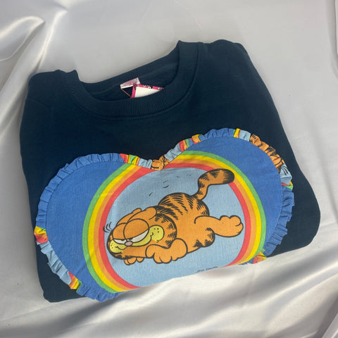 Reworked duvet jumper - Size XL