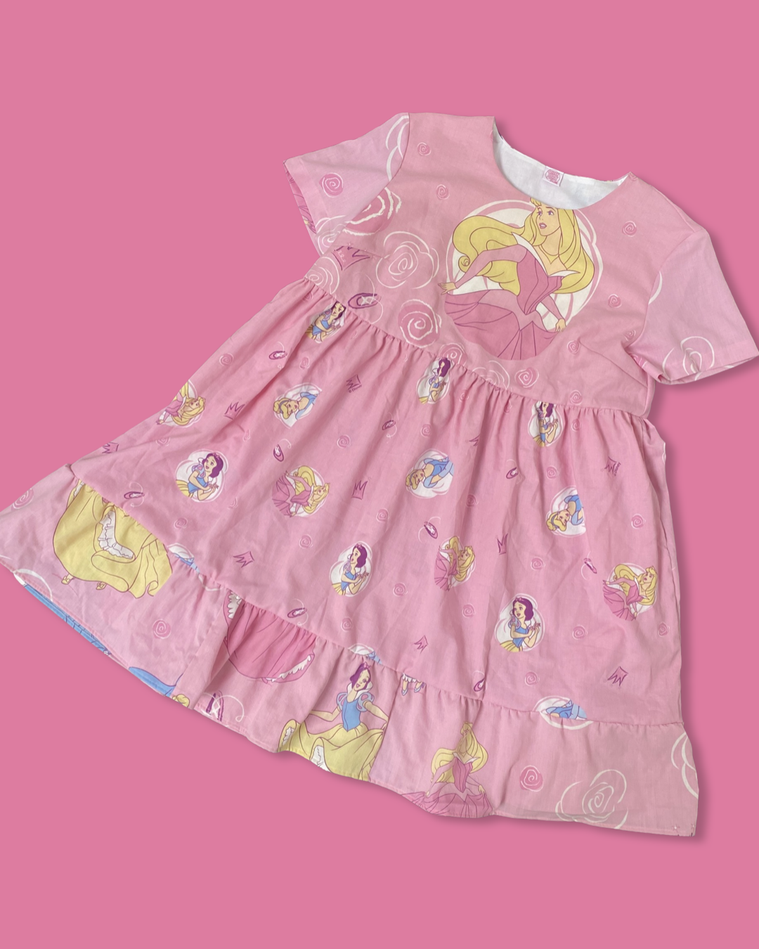 Reworked Duvet Cover Dress - Size 14