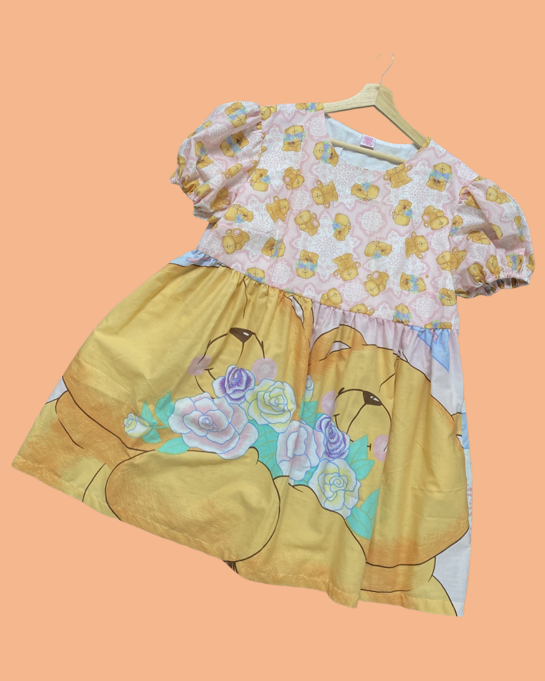 Reworked Duvet Cover Dress - Size 14