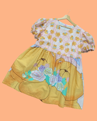 Reworked Duvet Cover Dress - Size 14