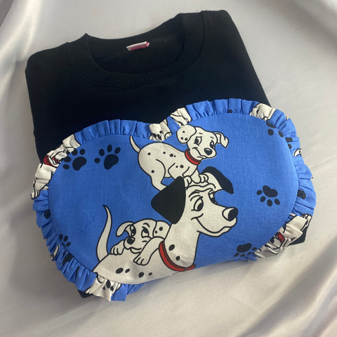 Reworked duvet jumper - Size Large