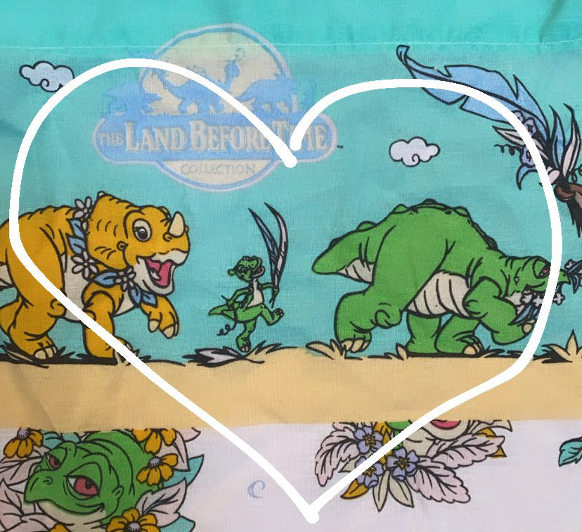 Custom Reworked Heart Duvet Jumper In This Fabric