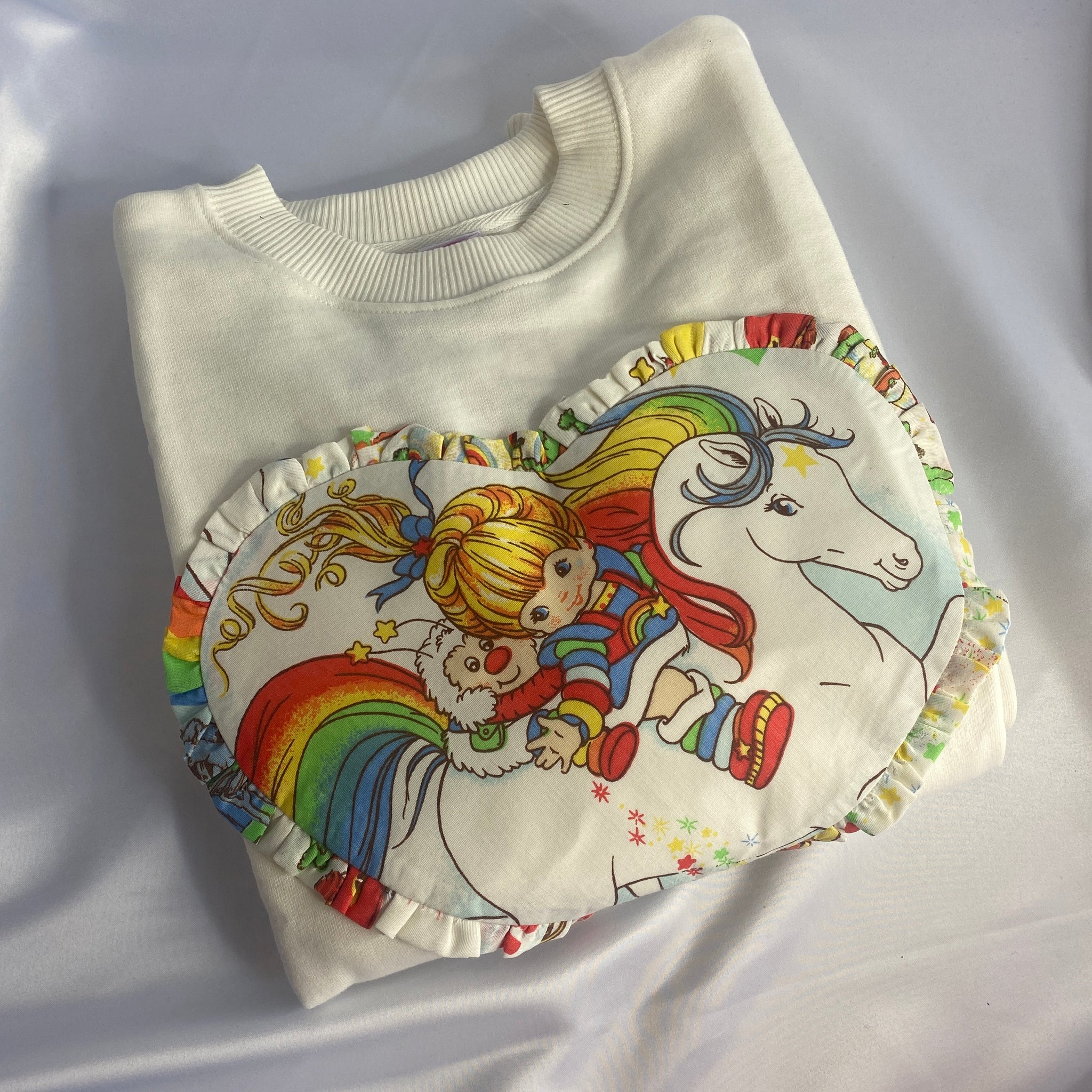 Reworked duvet jumper - Size Small