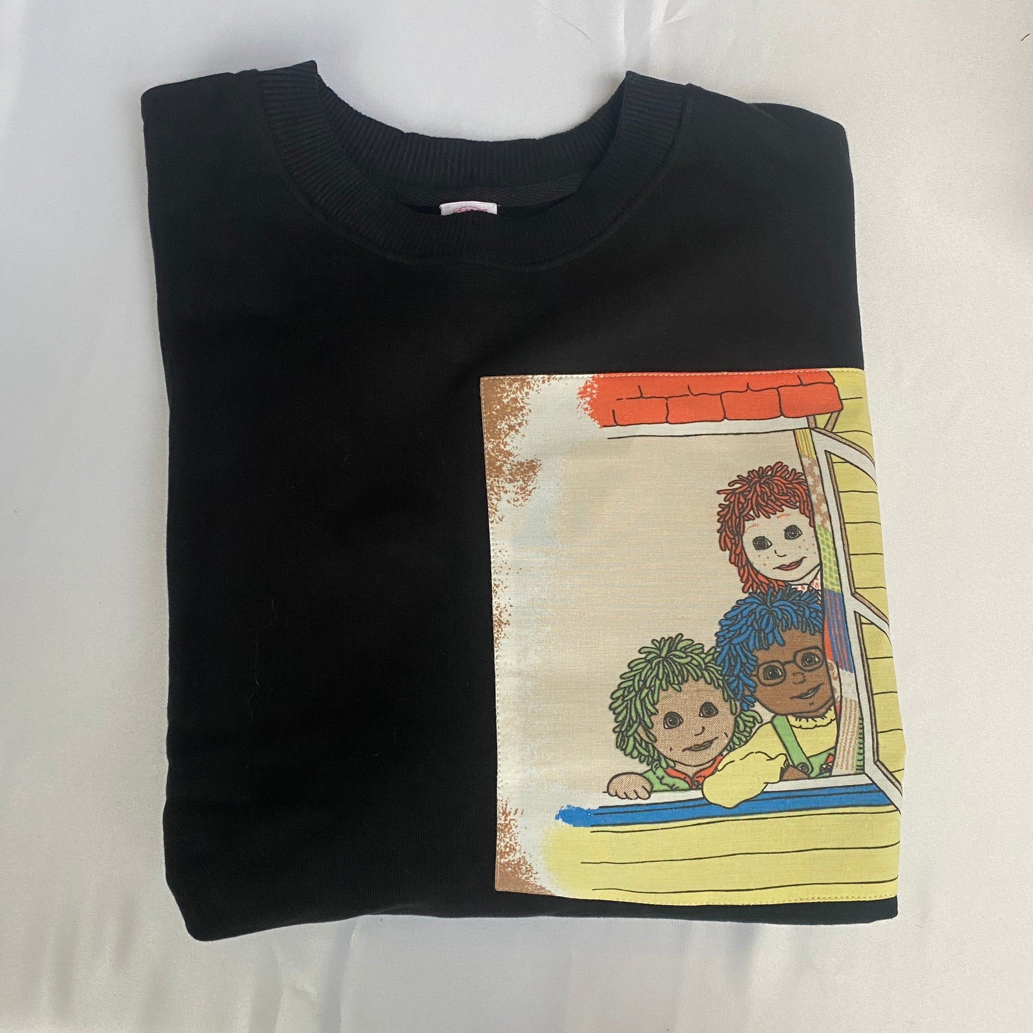 Reworked duvet jumper - Size Large