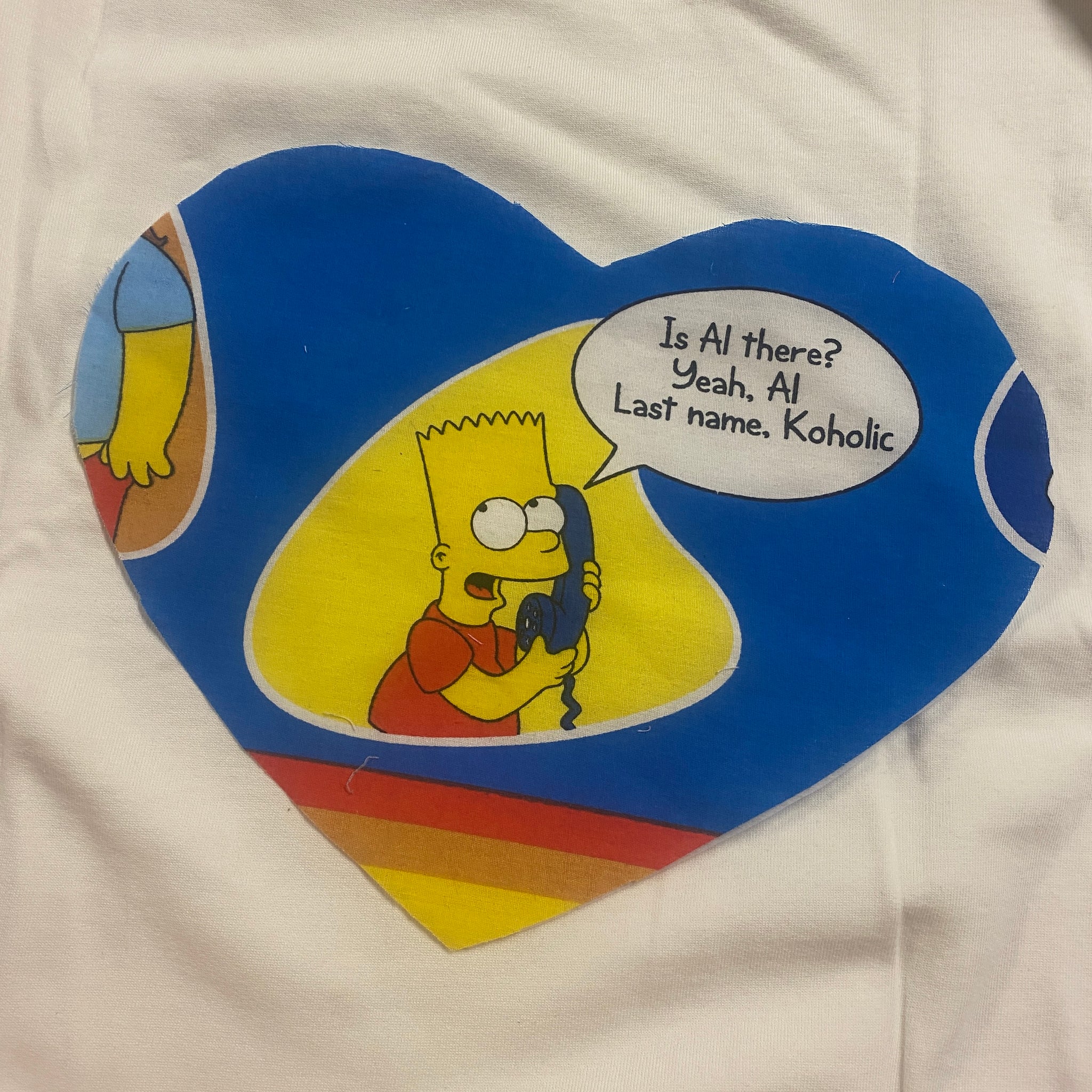 Custom Reworked Heart Duvet Jumper In This Fabric